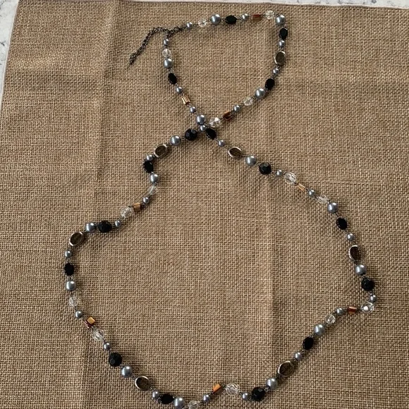 Premier Designs Costume Beaded Layering Necklace - Picture 2 of 5